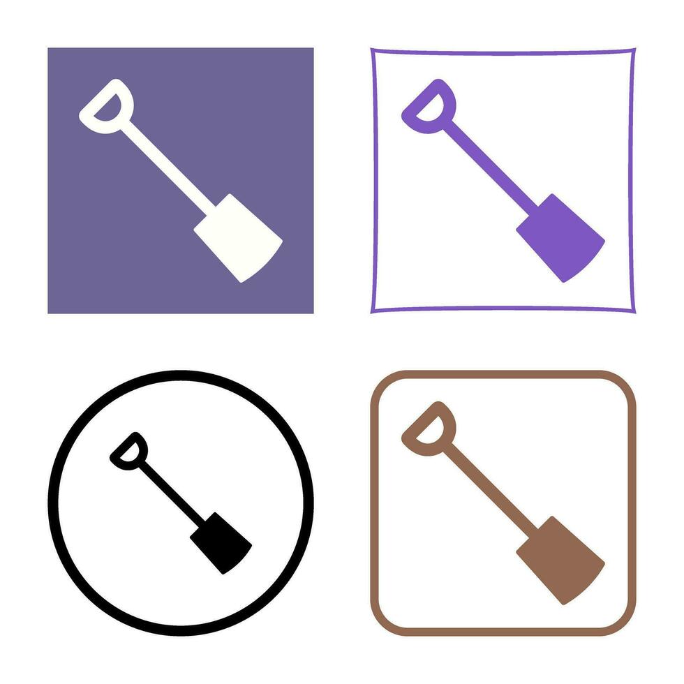 Hand Shovel Vector Icon