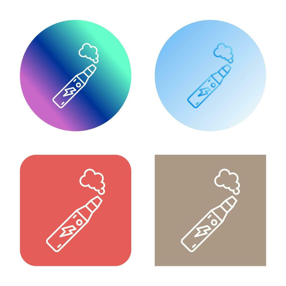 Electronic Cigarette Vector Icon