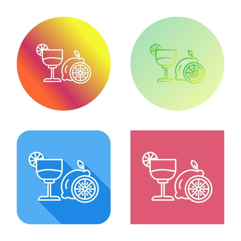 Lime Juice Vector Icon