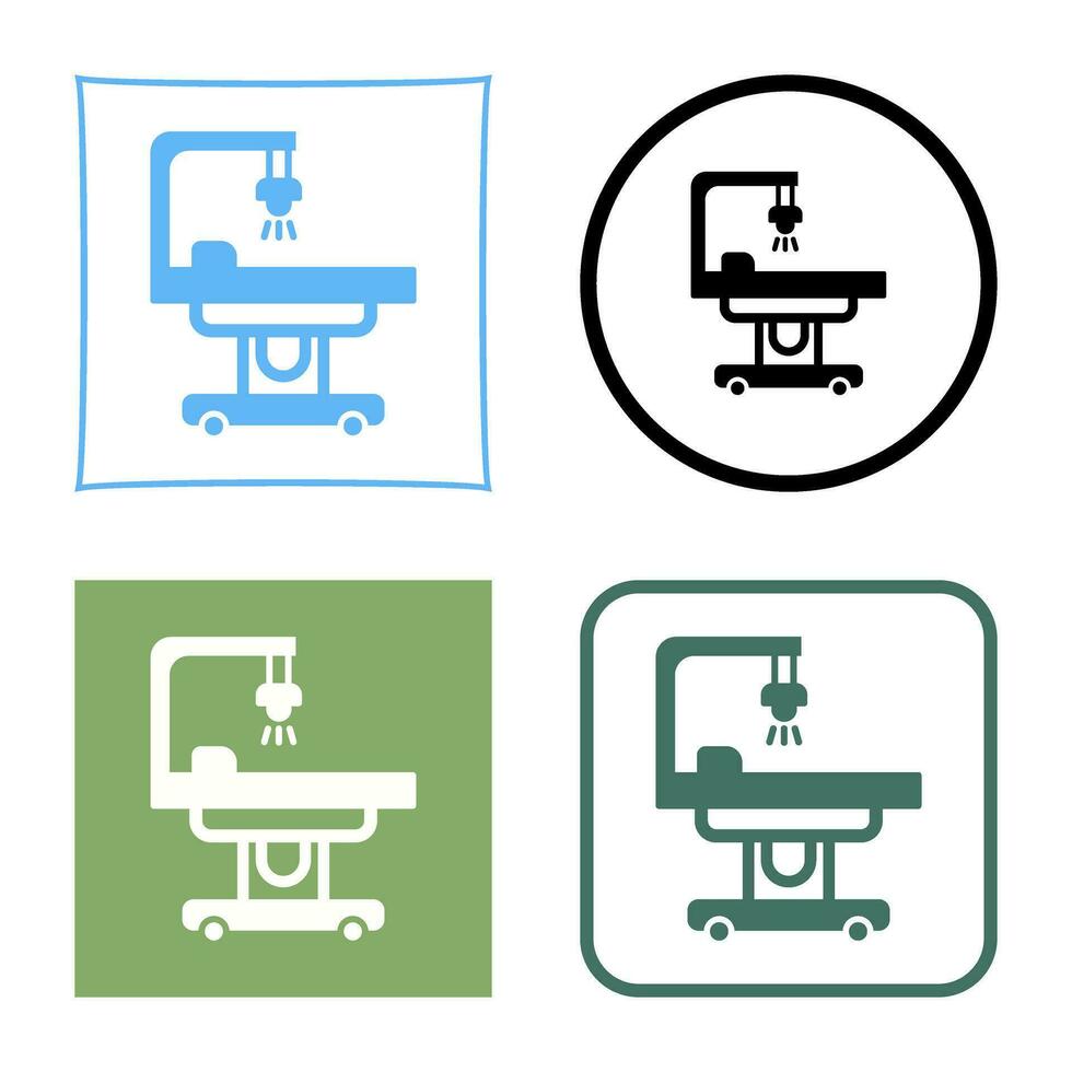 icono de vector de sala de operaciones