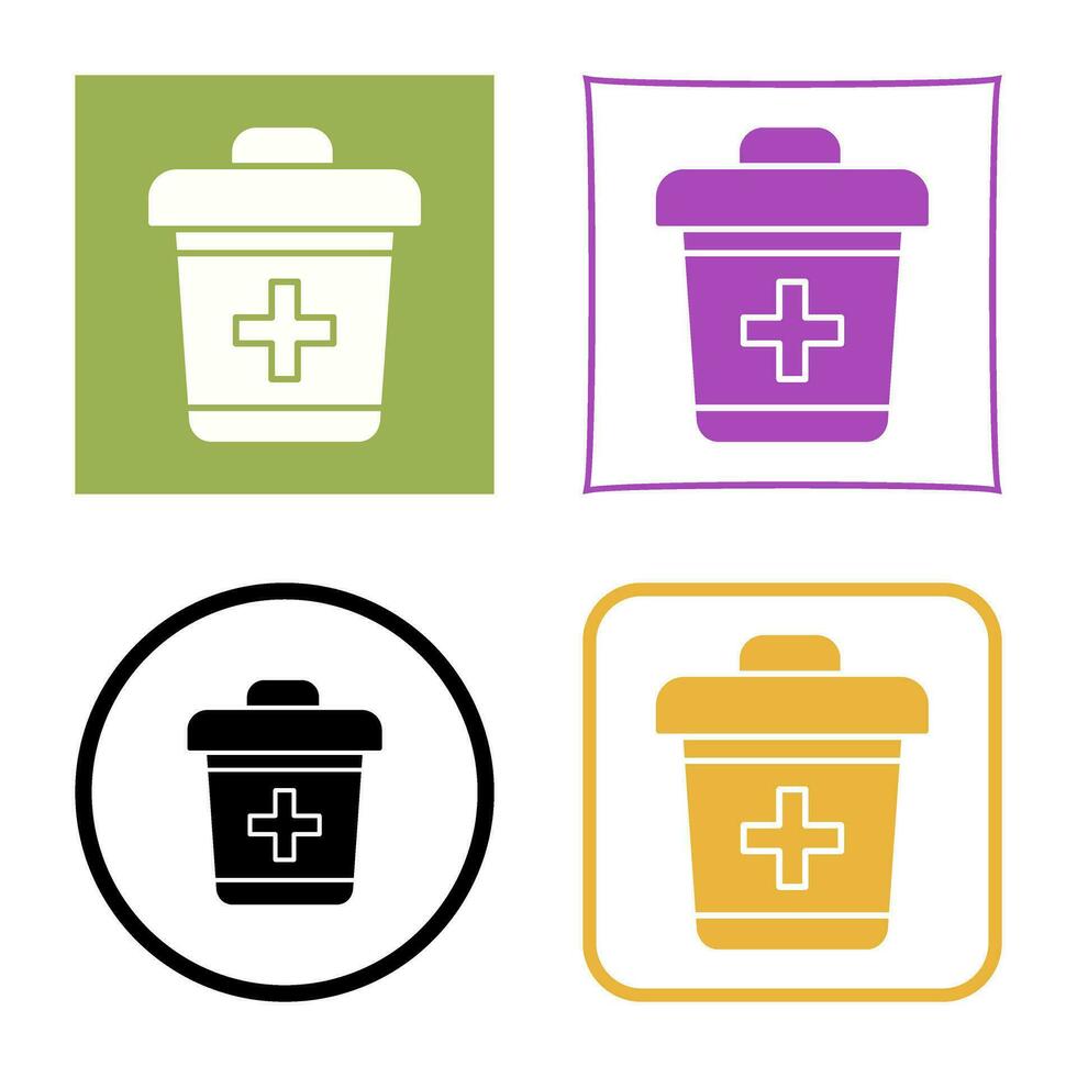 Dustbin Vector Icon