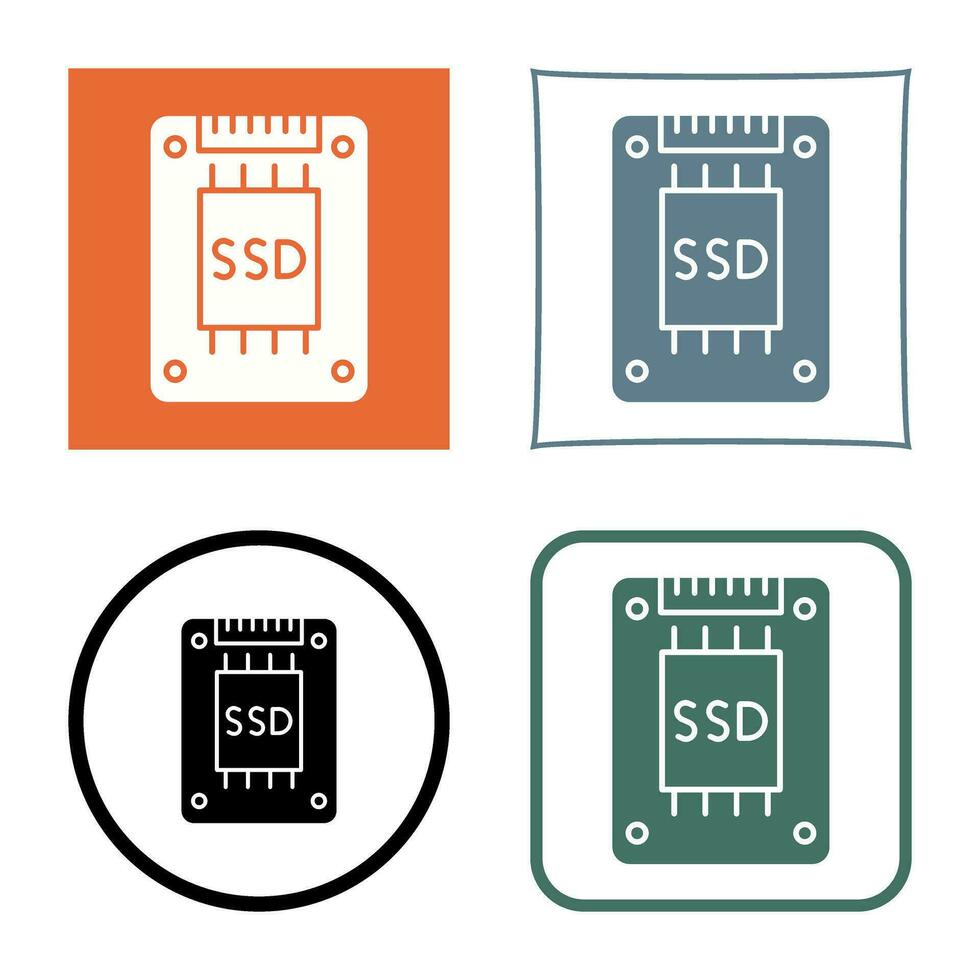 Ssd Vector Icon