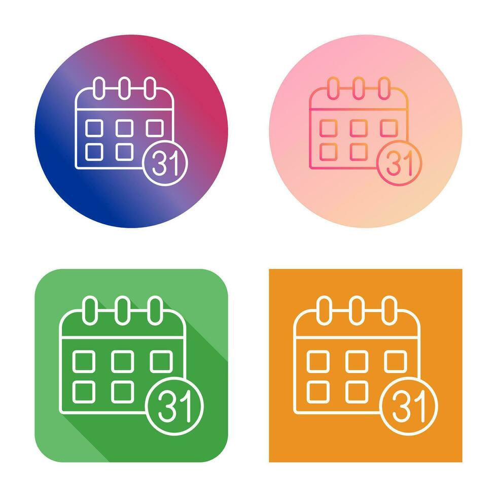 Calendar Vector Icon