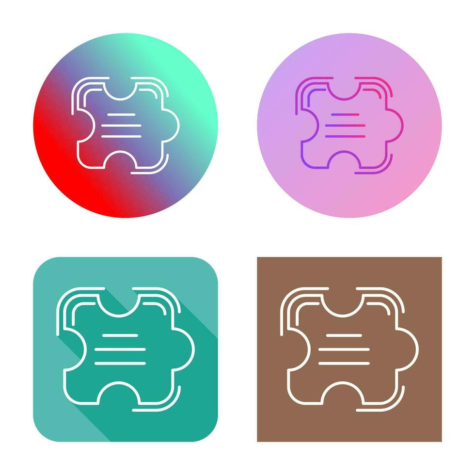 Puzzle Vector Icon