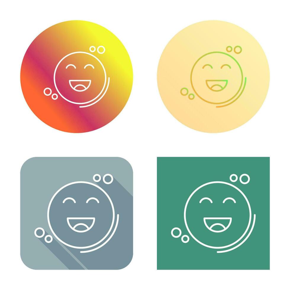 Happiness Vector Icon