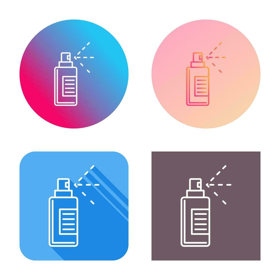 icono de vector de desinfectante de manos