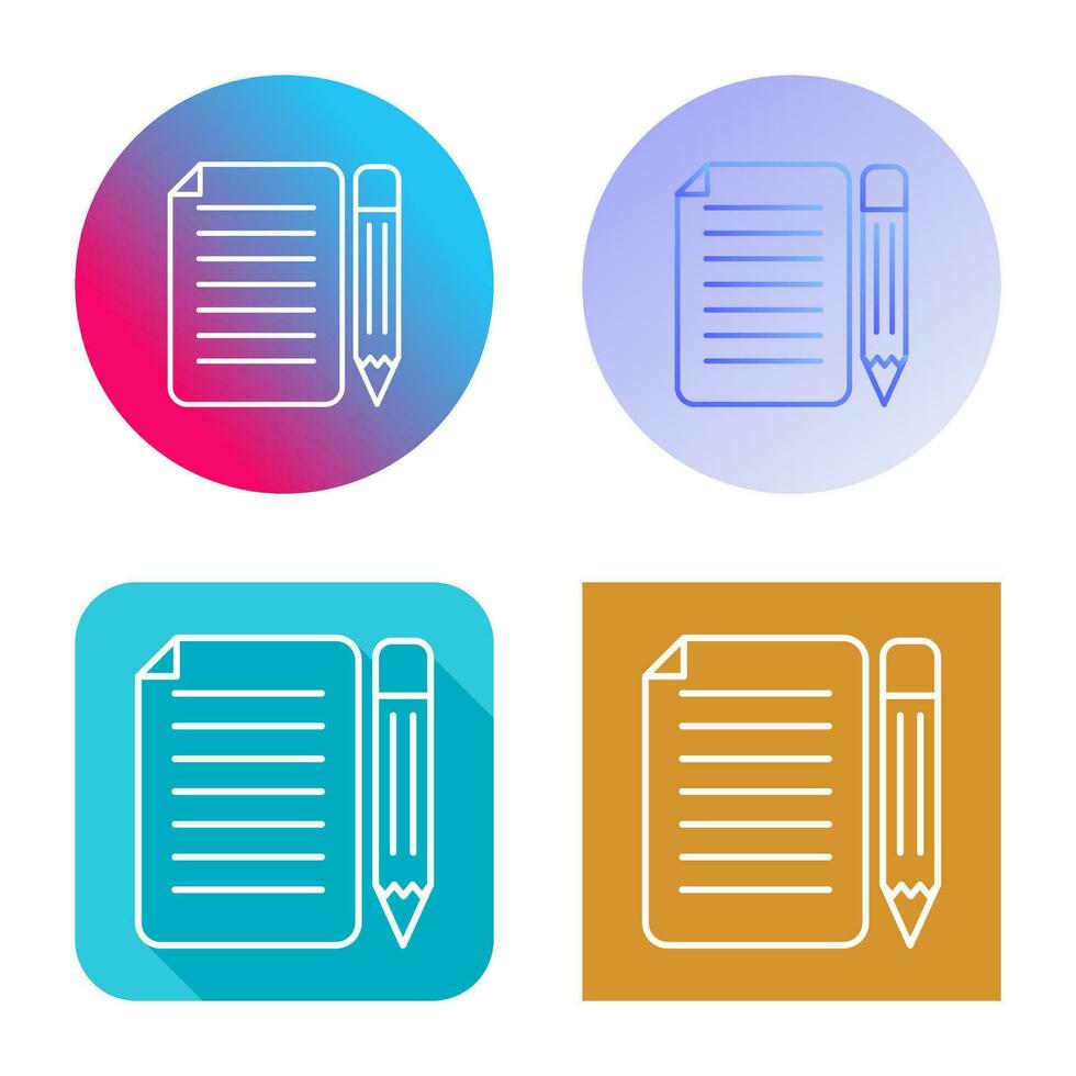 Page Vector Icon