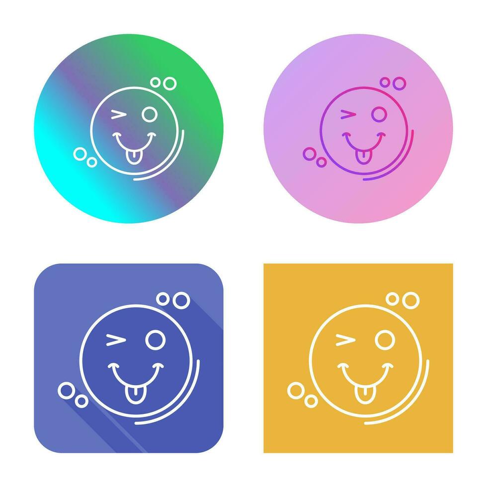 Tongue Out Vector Icon