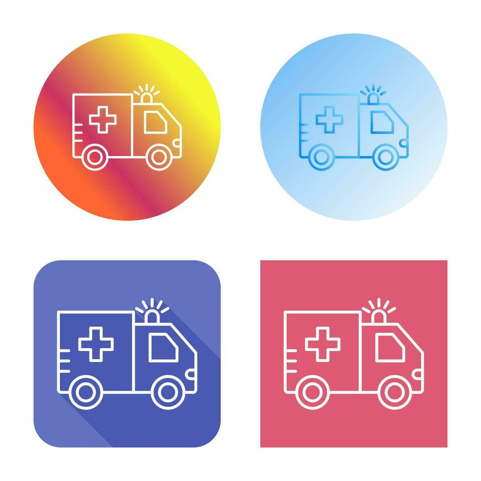 Ambulance Vector Icon
