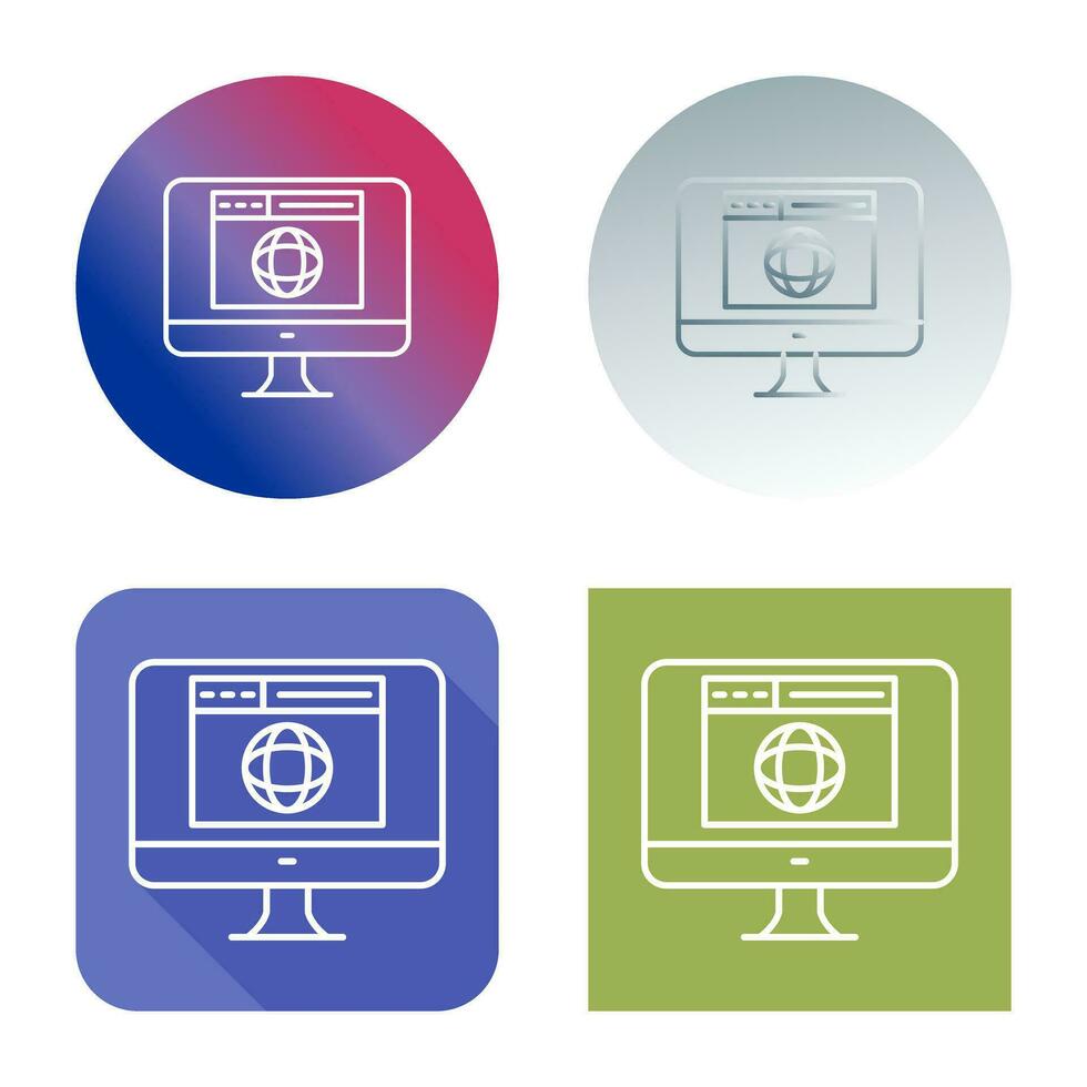 Website Vector Icon