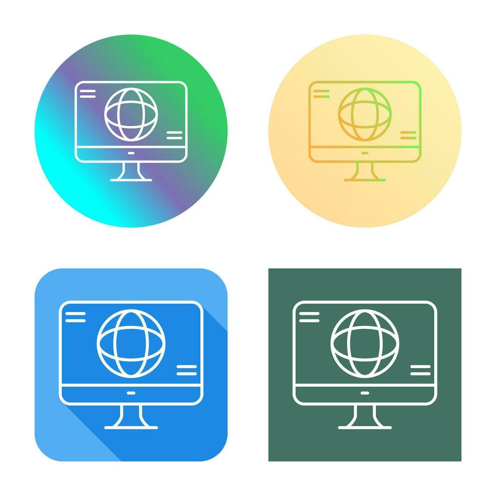 Monitor Vector Icon