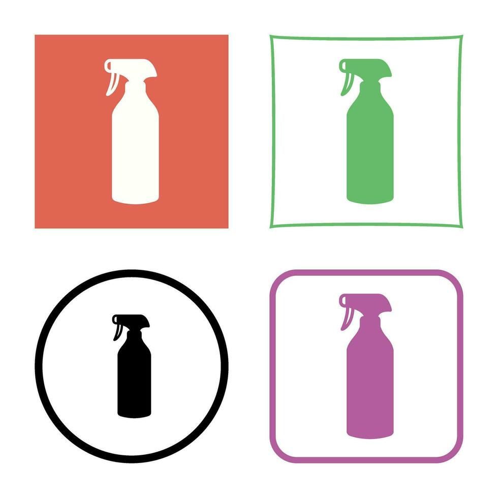 icono de vector de botella de spray