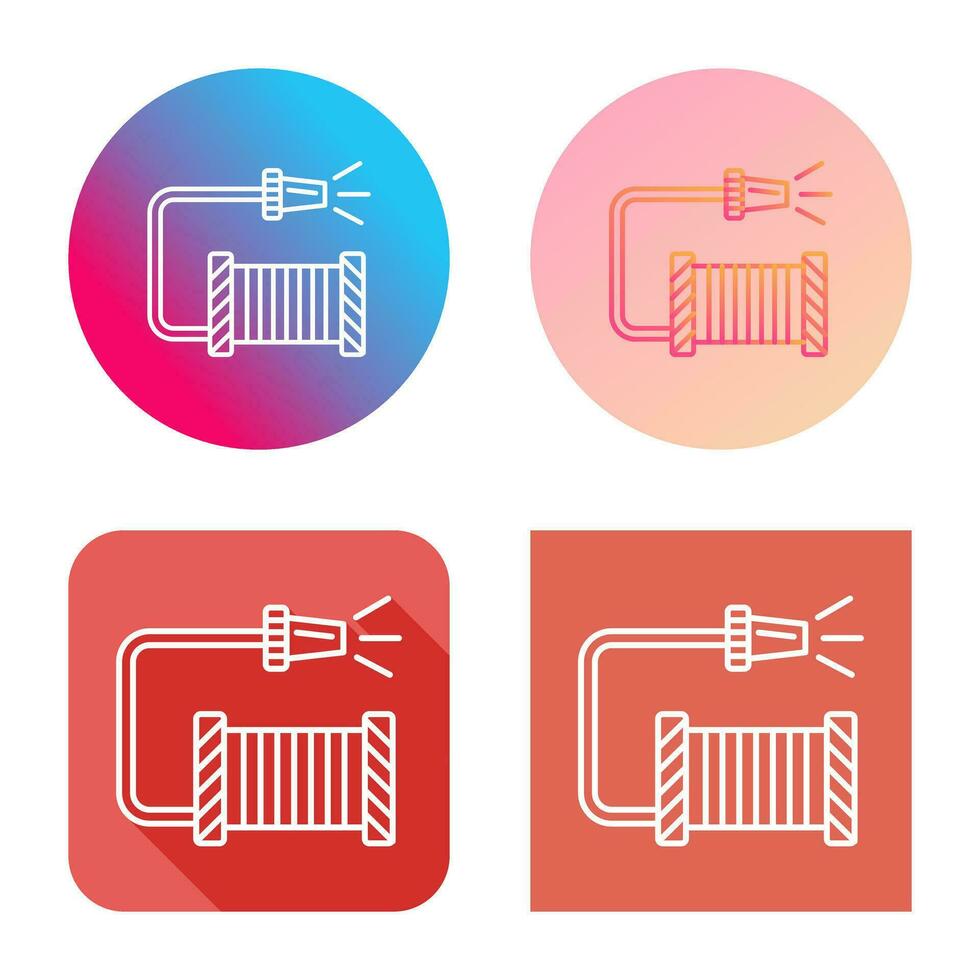 Water Hose Vector Icon