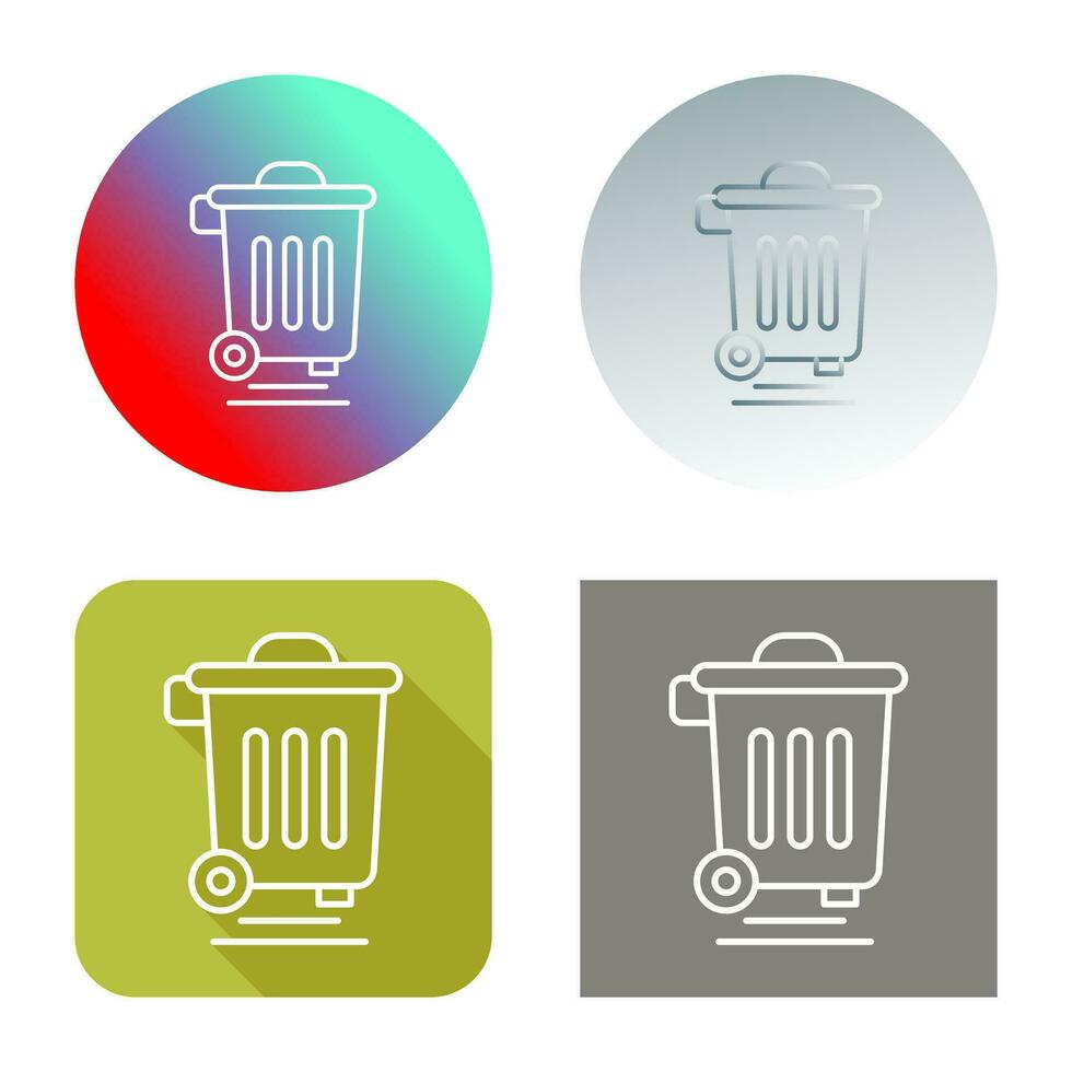 Dustbin Vector Icon
