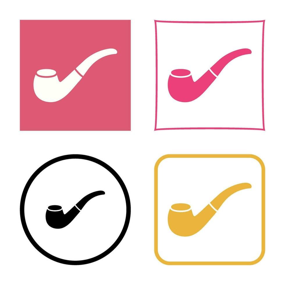 Smoking Pipe Vector Icon