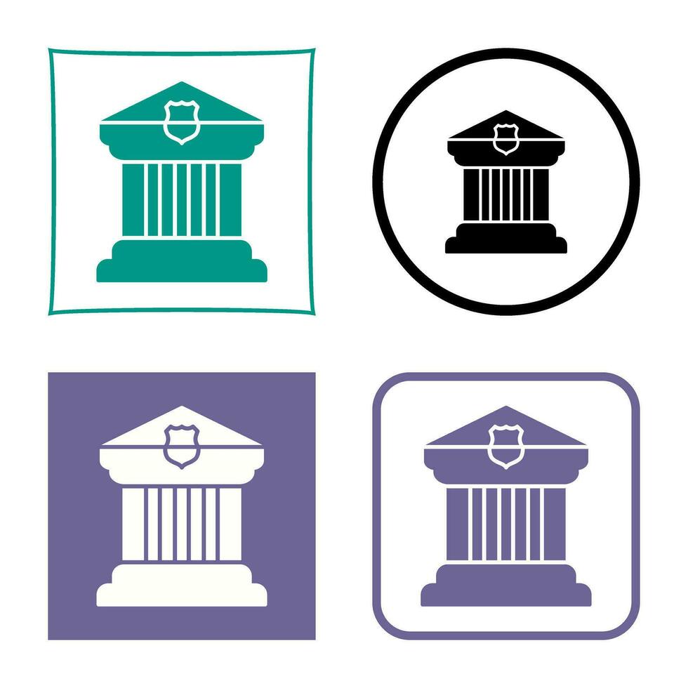 Courthouse Vector Icon