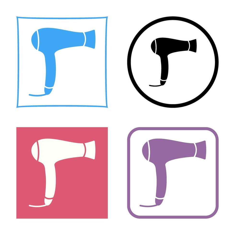 Hair Dryer Vector Icon