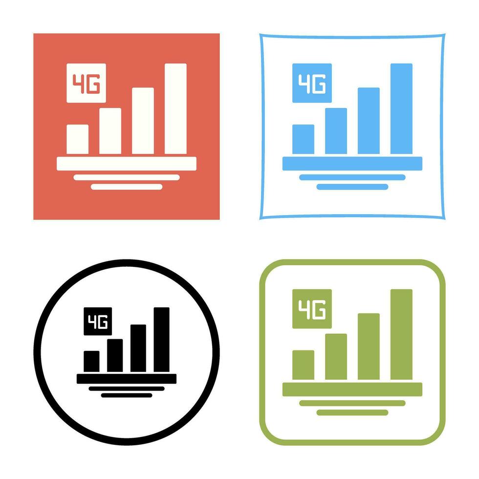 4G Vector Icon