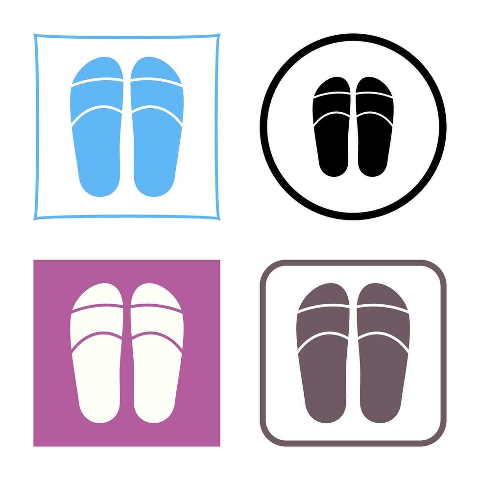 Slippers Vector Icon