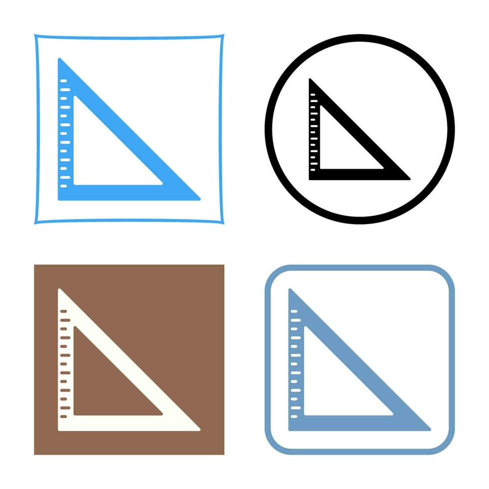 Set Square Vector Icon