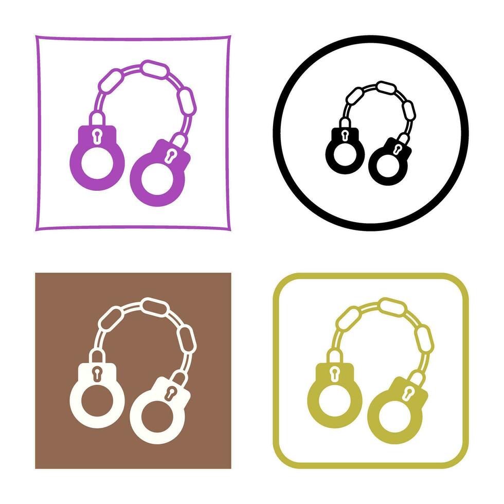 Handcuff Vector Icon