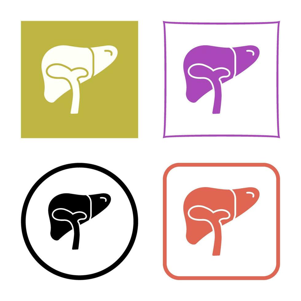 Liver Vector Icon