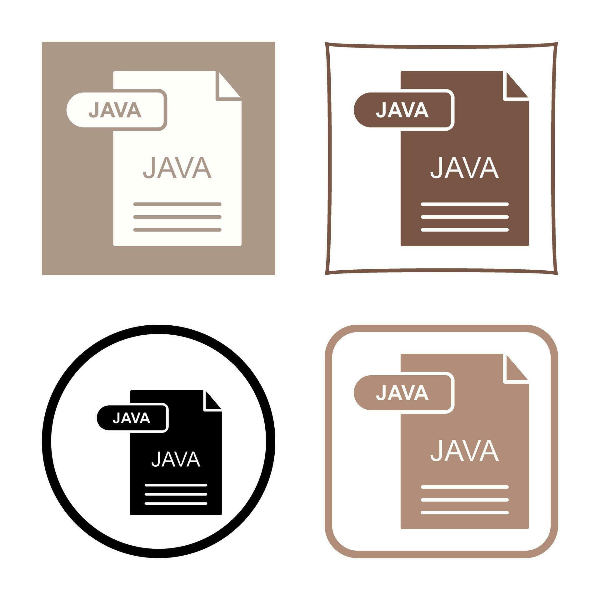 Java Vector Icon 25894383 Vector Art at Vecteezy