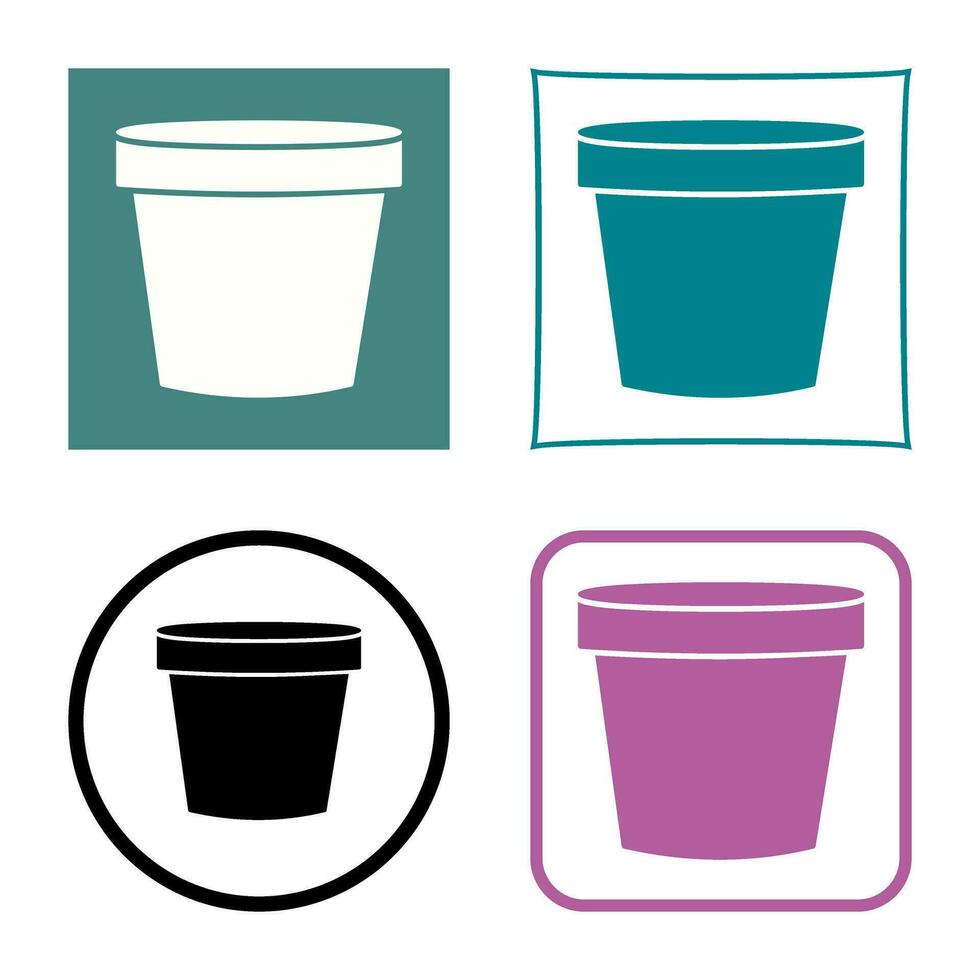 Plant Pot Vector Icon