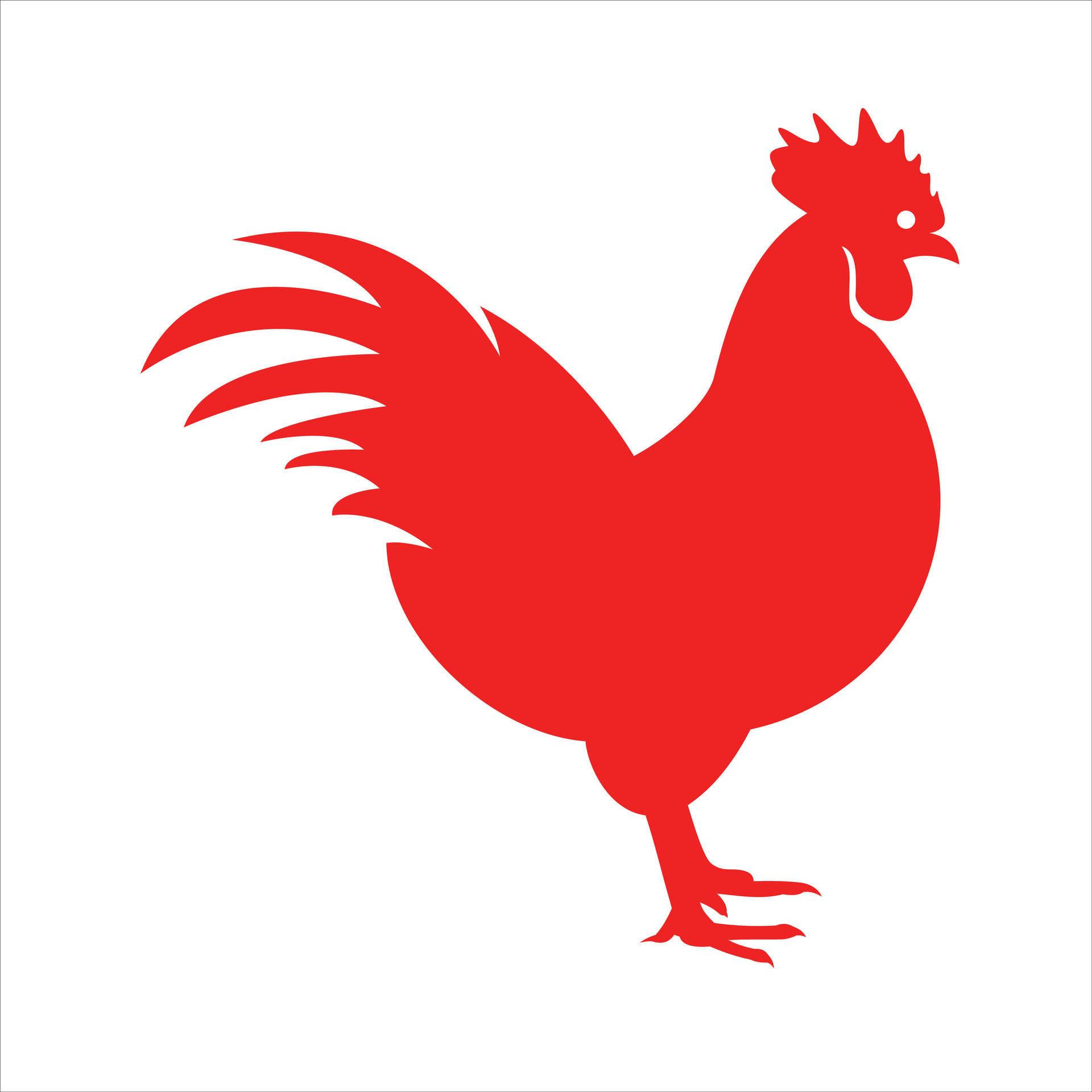 Rooster vector design 25894386 Vector Art at Vecteezy