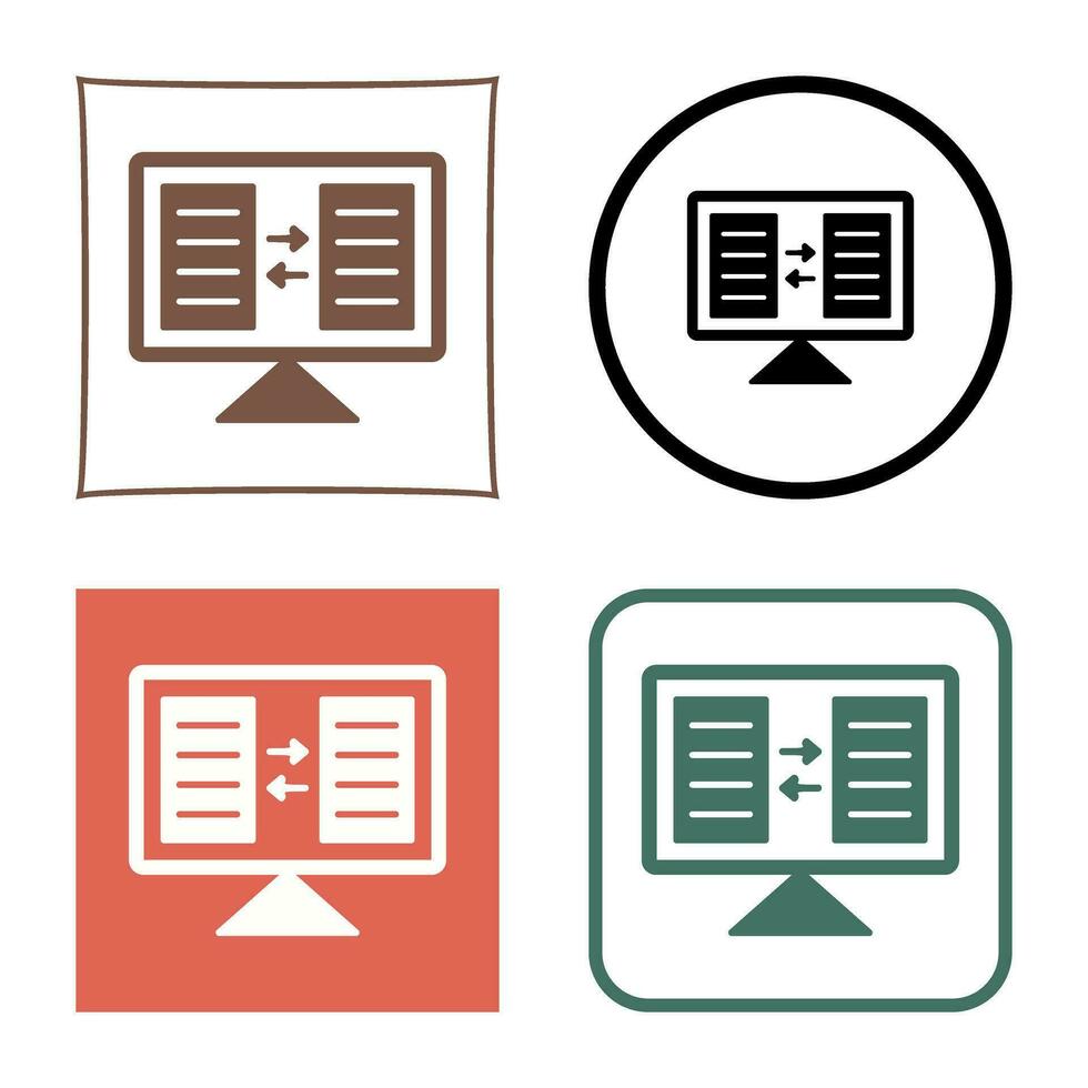 File Sharing Vector Icon