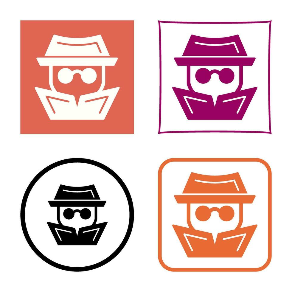 Hacker Vector Icon
