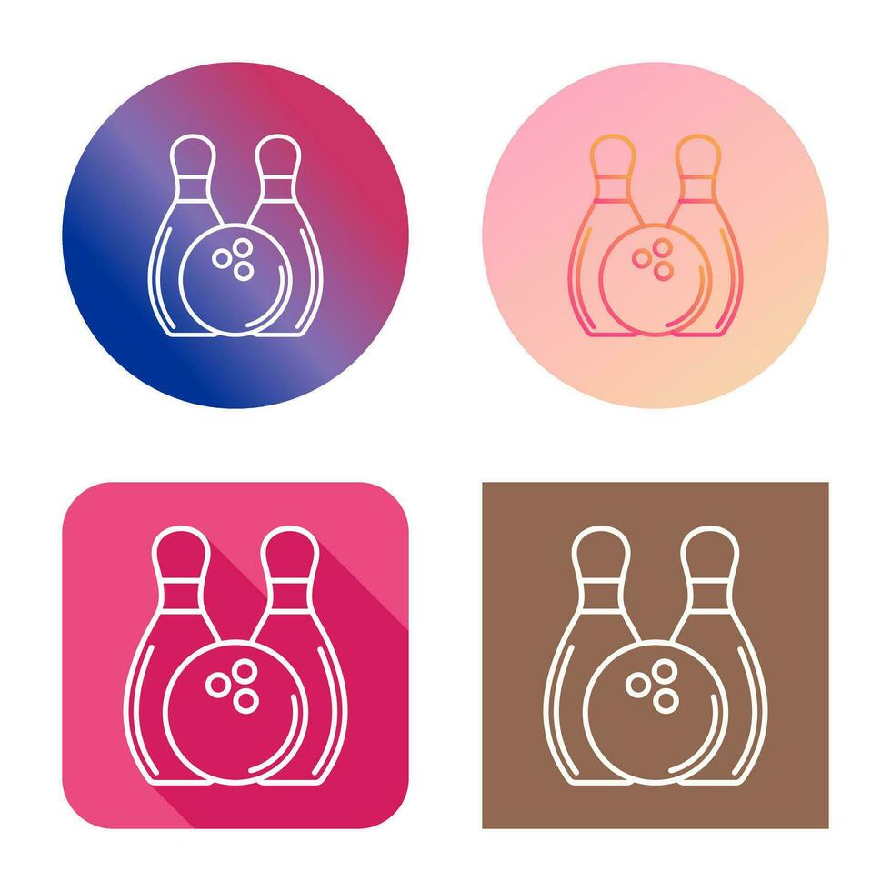 Bowling Vector Icon