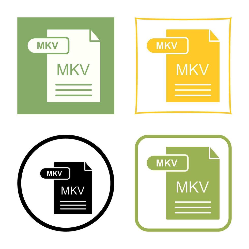 MKV Vector Icon