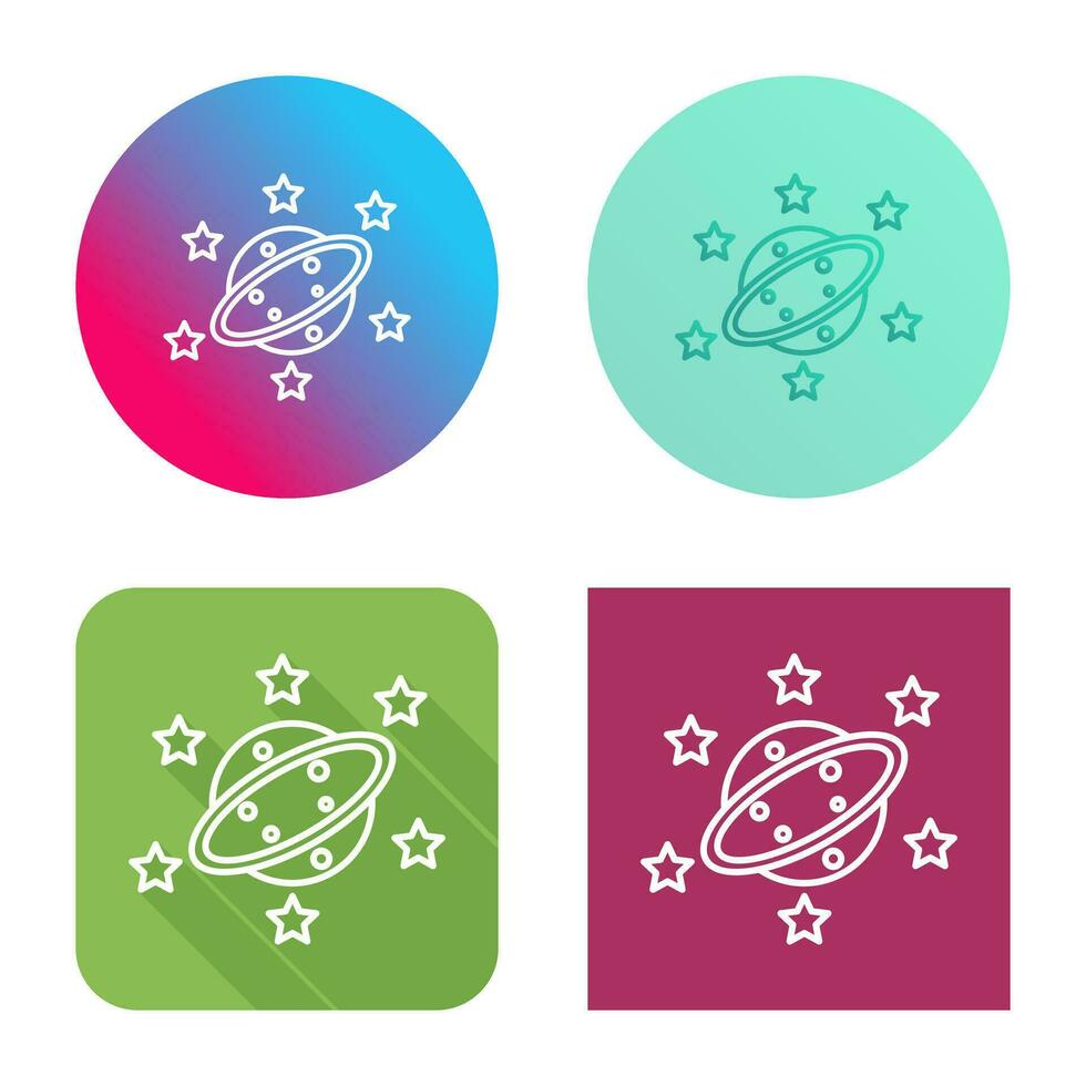 Saturn Vector Icon
