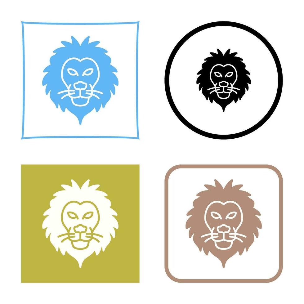 Lion Vector Icon