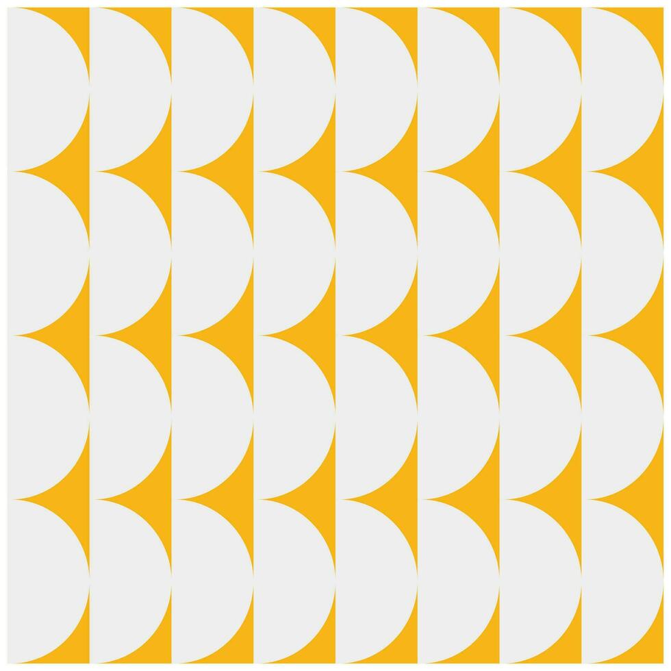 White background illustration design with a regular semi-circle pattern. Abstract background with editable geometric pattern with eps 10 format vector