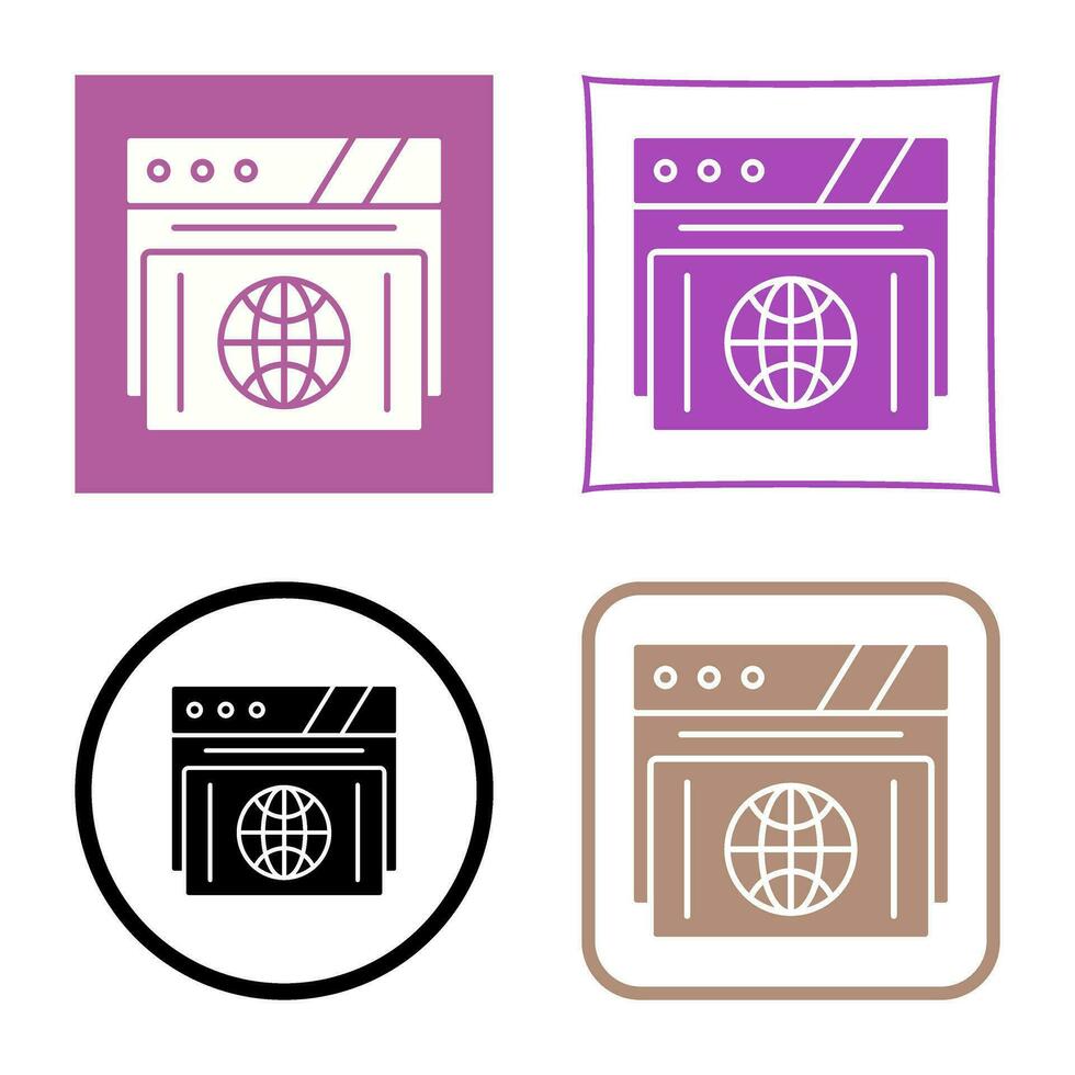 Browser Vector Icon