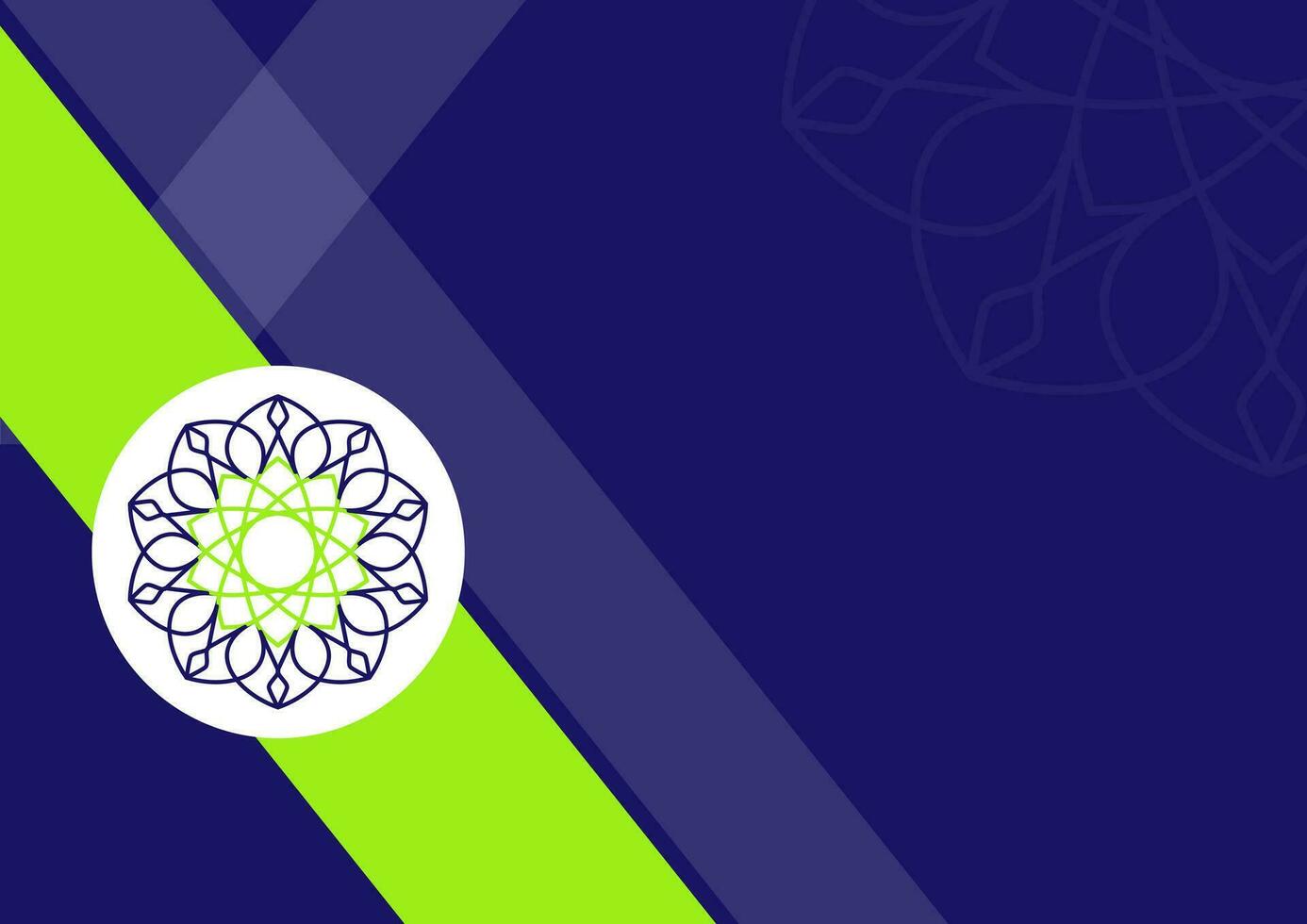 Elegant Background With Mandala And Abstract Shapes vector