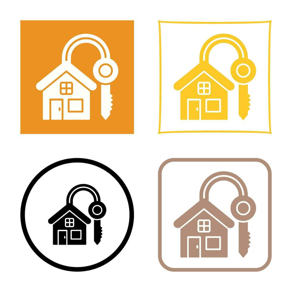 House Key Vector Icon