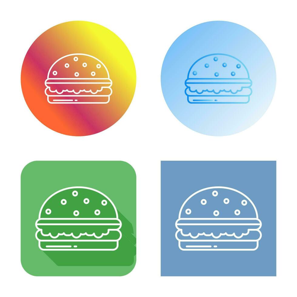Burger Vector Icon