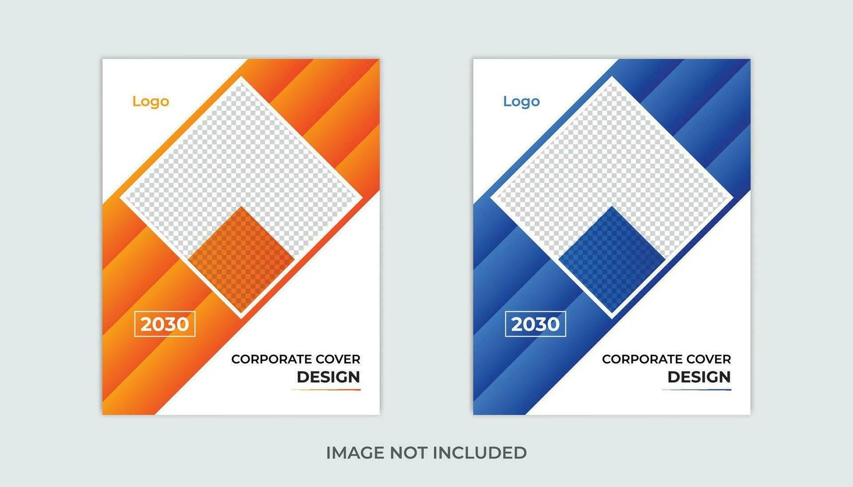 Business book cover design template Pro Vector .