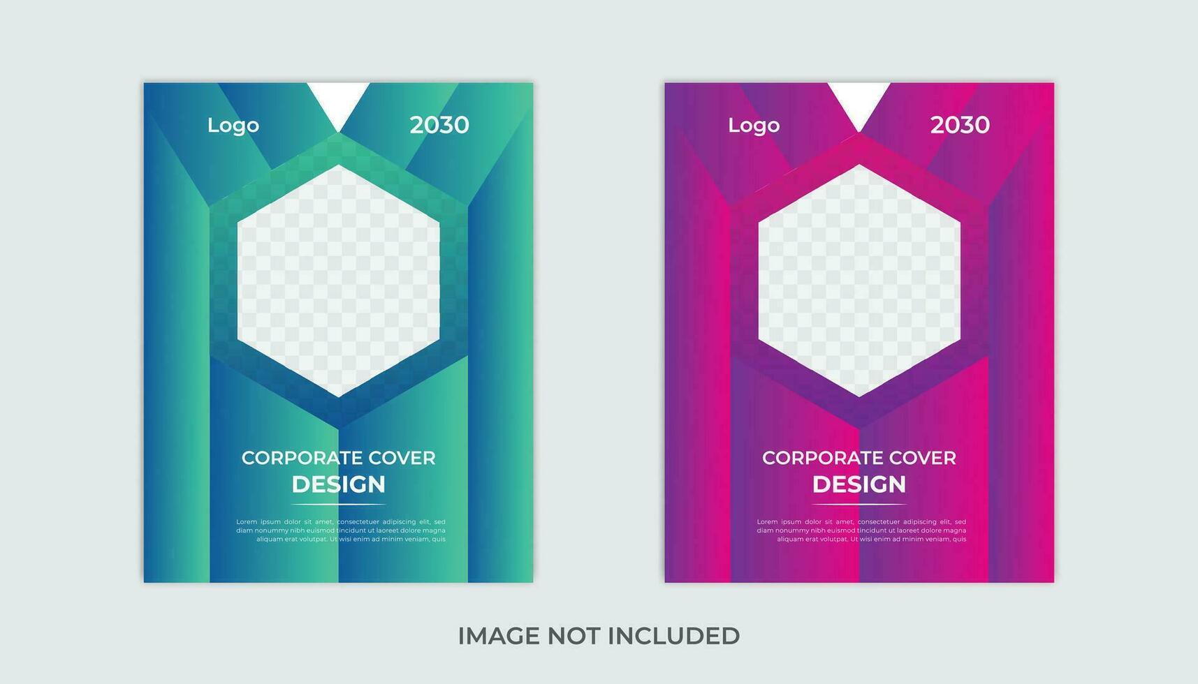 Modern business book cover design template Pro Vector .