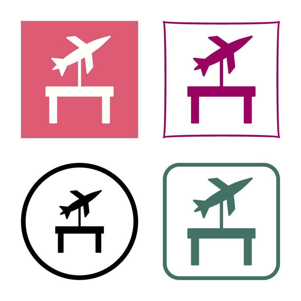 Jet Exhibit Vector Icon
