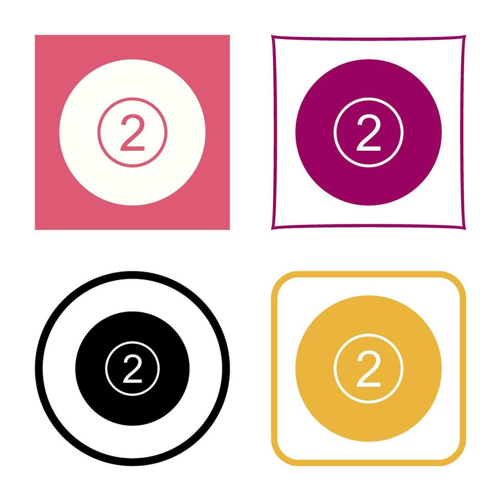 Pool Ball Vector Icon