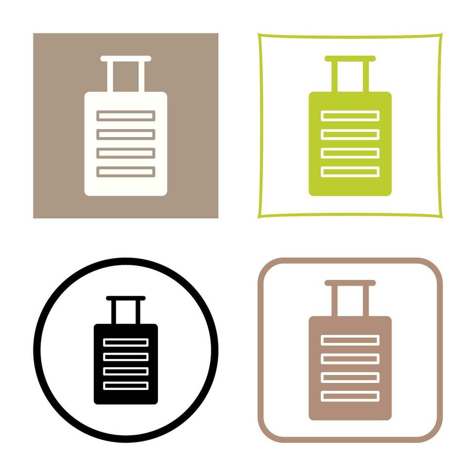 Luggage Vector Icon