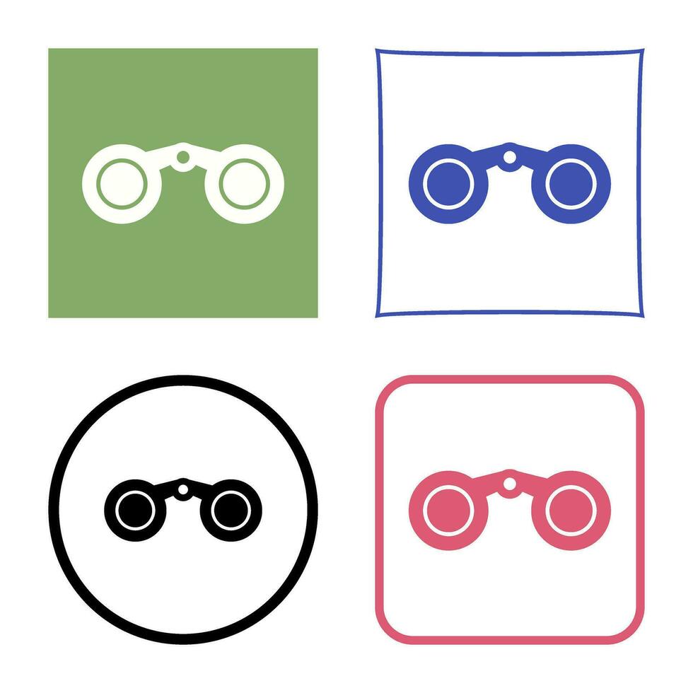 Binoculars Vector Icon