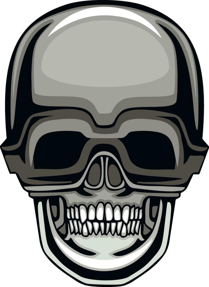 Signo gótico con calavera, camisetas de diseño vintage grunge vector