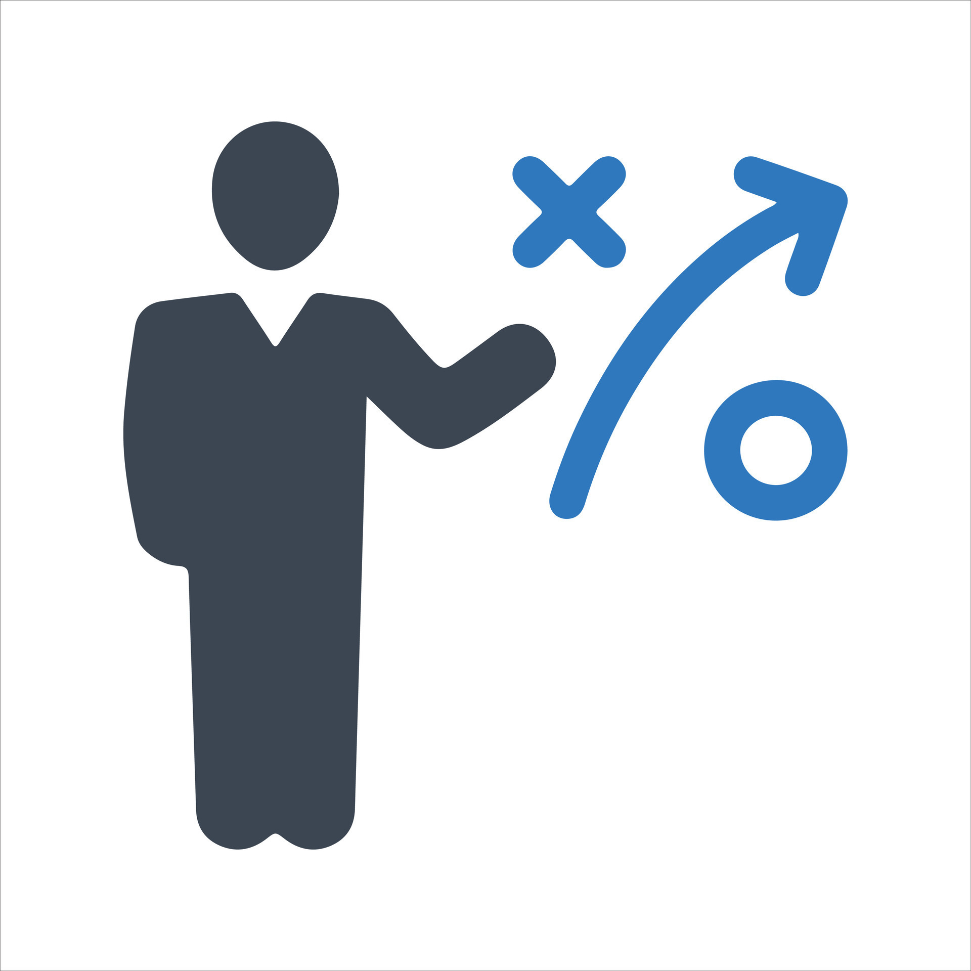 Business Strategic Planning. Business Plan Icon, vector and glyph 