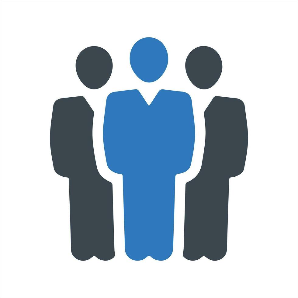 Business Group Icon, vector and glyph