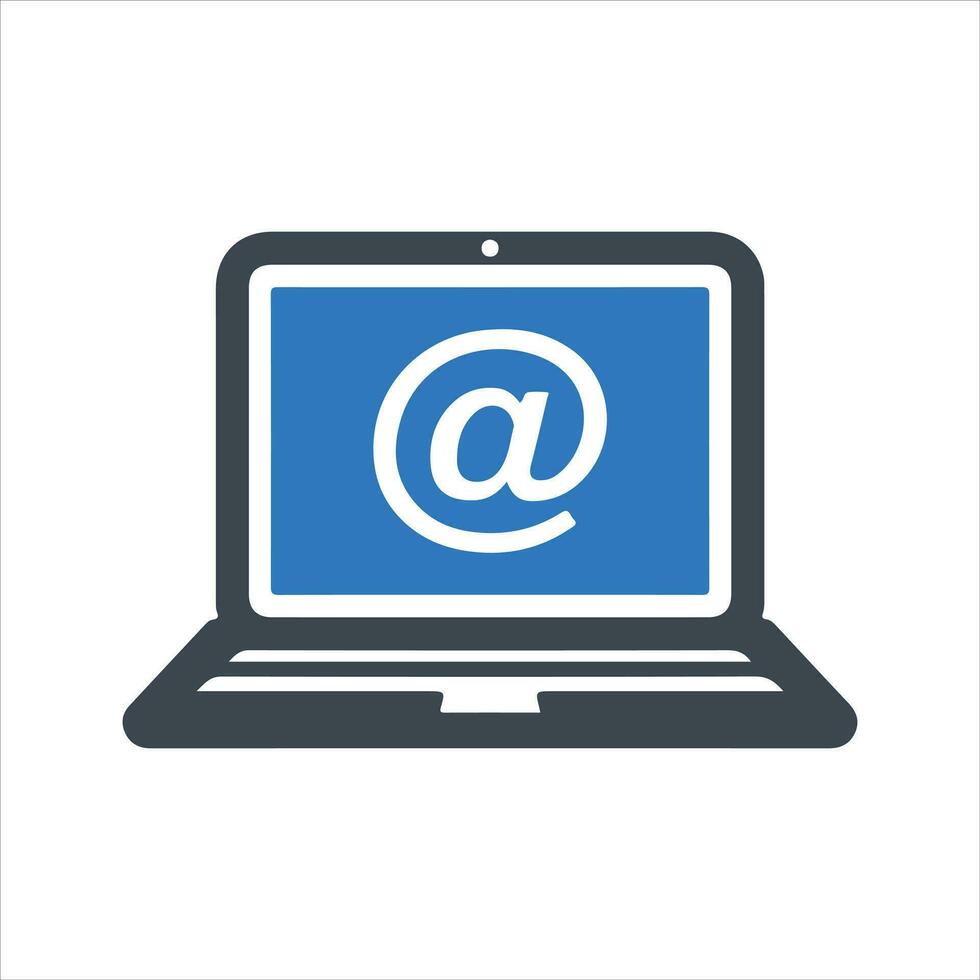 Email marketing icon. Vector and glyph